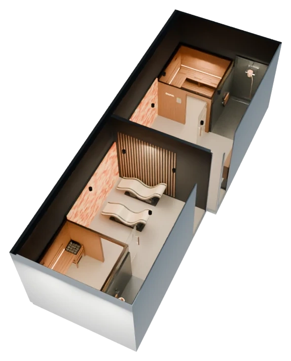Maquette de l’espace Bien-être